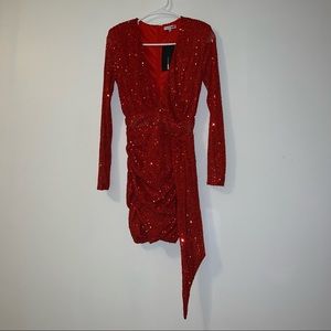 Center Stage Sequin Mini Dress
